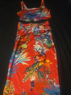 Two piece skirt and top